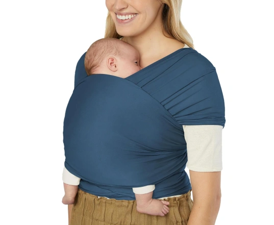 Fular sostenible Ergobaby AURA  - twilight navy 