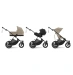 Прогулянкова коляска Cybex AVI SPIN BLK Almond Beige