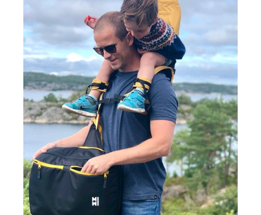 Mochila MiniMeis Yellow Black