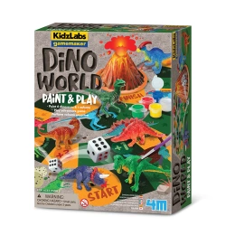 Dino World Pinta y Juega 4M - imagen