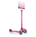 Patinete GLOBBER  GO UP Comfort Light Rosa con ruedas iluminadas, 1+