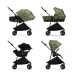Cochecito silla + capazo Cybex Melio Street - Olive Green