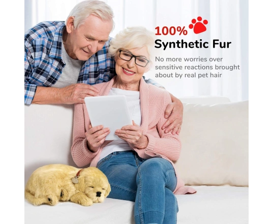 Perro GOLDEN RETRIEVER de peluche dormilón Perfect Petzzz 