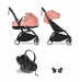 Універсальна коляска 3 в 1 Stokke YOYO³ + люлька Bassinet, текстиль та автокрісло BABYZEN - Ginger (шасі Black)