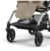 Універсальна коляска 2 в 1 Cybex Eezy S Twist+2 із люлькою Cot S - Almond Beige