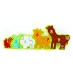 Puzzle Animales de granja y Números Hape