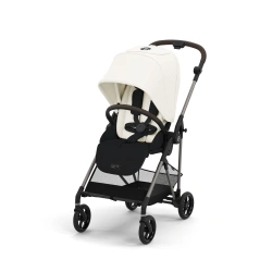 Прогулянкова коляска Cybex Melio - Canvas White - зображення