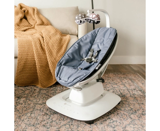 Шезлонг гойдалка 4MOMS MamaRoo 5.0 (WiFi) - Slate Blue