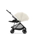 Універсальна коляска 2 в 1 Cybex Melio Carbon - Canvas White