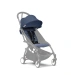 Cochecito silla Stokke YOYO³ + capazo Bassinet BABYZEN Navy Blue/AF Airfrance(Chasis Negro) | KIDSLINE-49 - imagen