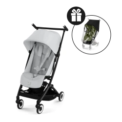 Silla de paseo Cybex Libelle SLV Fog Grey + Burbuja de lluvia - imagen