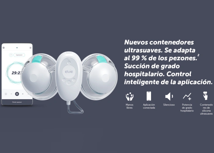 Sacaleches electrico ELVIE Stride 2 Doble – tienda oficial en KIDSLINE | Productos originales-39 - imagen