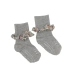 Шкарпетки нековзні Gobabygo Liberty Grey Melange 6-12 міс