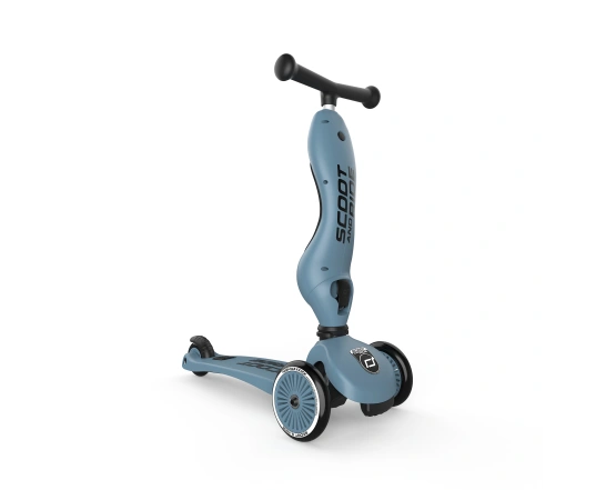 Patinete Scoot and Ride de la serie Highwaykick-1, gris y azul, 1-5 años