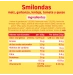 Smilondas de tomate y queso 25 g ECO Smileat