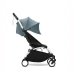 Прогулянкова коляска Stokke YOYO³ з 6 місяців Aqua (шасі White)