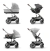 Універсальна коляска 2 в 1 Cybex Balios S Lux Lava Grey