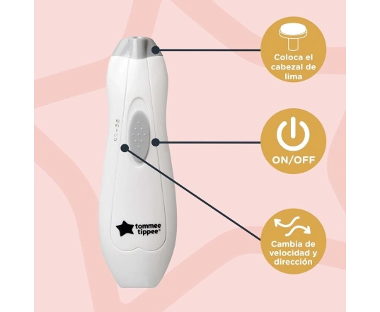 Lima de Uñas Eléctrica de Tommee Tippee