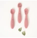 Set cubiertos de aprendizaje Olmitos - Rosa