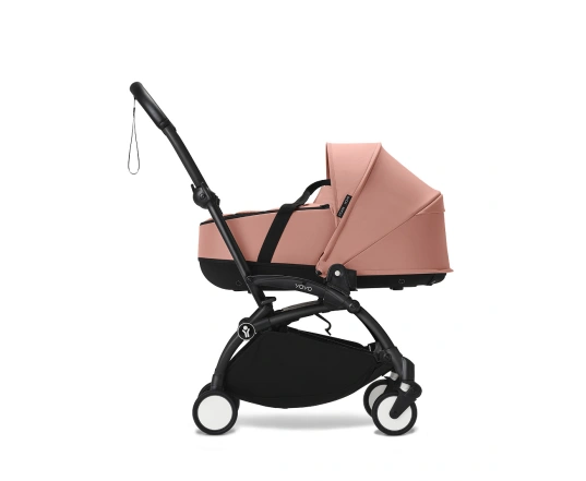 Cochecito silla + capazo newborn shell Stokke YOYO³ Ginger (Chasis Negro)