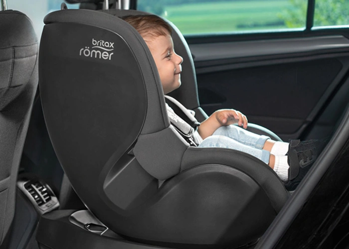 Britax Römer Dualfix Plus Night Blue – silla de coche giratoria 360°-50 - imagen