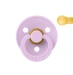 Chupete BIBS Colour Round Violeta Sky en Bolsita 0-6 M