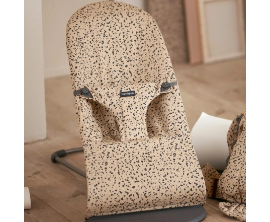 Hamaca Bliss BabyBjörn Acolchado -  Beige/Gris Oscuro