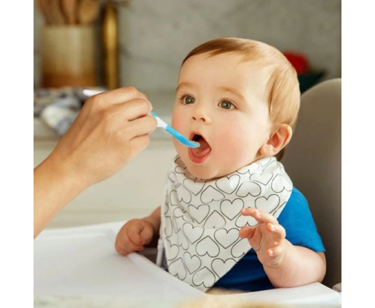 Pack 6 cucharas ergonómicas punta blanda Munchkin 