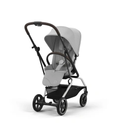 Прогулянкова коляска Cybex Eezy S Twist Plus 2 - SLV Fog Grey - зображення