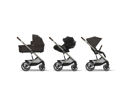 Універсальна коляска 2 в 1 Cybex Balios S Lux Chocolate Brown