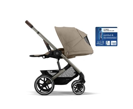 Cochecito silla + capazo Cybex Balios S Lux Almond Beige