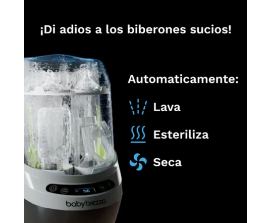BabyBrezza Bottle Washer Pro (Lava, esteriliza y seca automáticamente)
