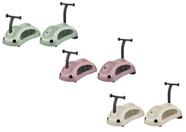 Baby Walker 2in1 Globber WALK N’ ROLL ECOLOGIC - coconut-47 Globber WALK N’ ROLL ECOLOGIC coconut — correpasillos 2 en 1-47 - imagen