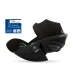 Автокрісло Cybex Cloud G-iSize Plus 0-13кг - Moon Black