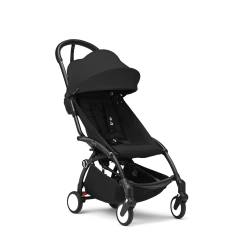 Прогулянкова коляска Stokke YOYO³ з 6 місяців Black (шасі Black) - зображення