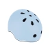 Casco GLOBBER EVO LIGHTS, azul pastel, 45-51cm