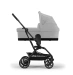 Універсальна коляска 2 в 1 Cybex Eezy S Twist+2 із люлькою Cot S - Fog Grey
