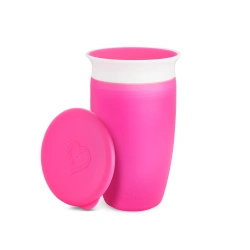 Чашка-непроливайка Miracle 360 Munchkin 295мл - Рожева - зображення