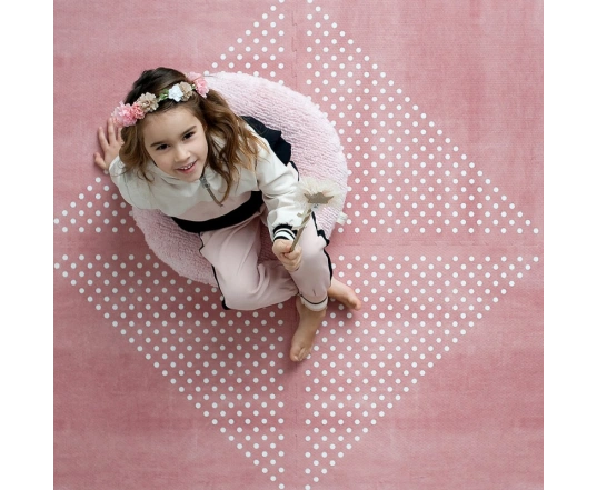 TODDLEKIND Alfombra de juego -  Earth Ash Rose