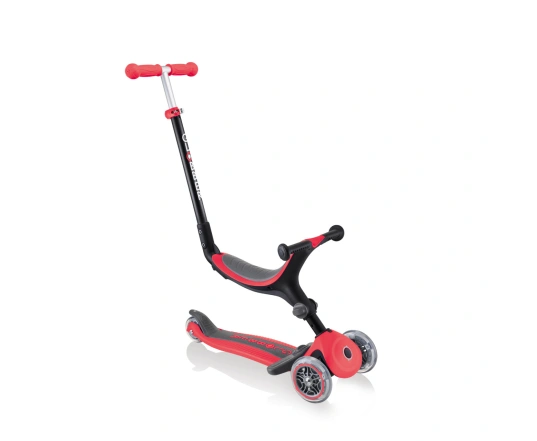 Самокат Globber Go Up Foldable Plus червоний