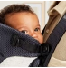 Mochila porta Bebé Mini BabyBjörn tejido mesh - Antracita