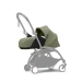 Cochecito silla + capazo Stokke YOYO³ Olive (Chasis Blanco) | KIDSLINE-68 - imagen