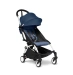 Універсальна коляска 2 в 1 з люлькою newborn shell Stokke YOYO³  Air france/Navy blue (шасі White)