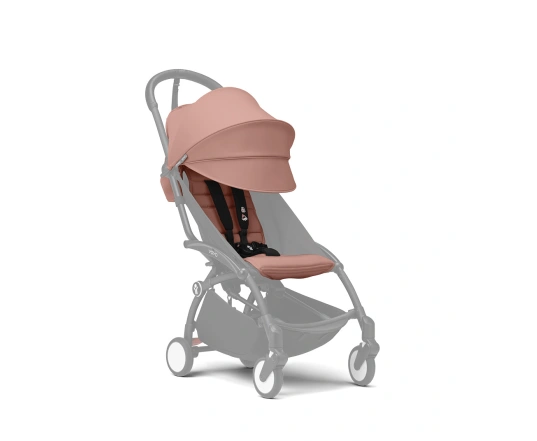 Cochecito silla + capazo newborn shell Stokke YOYO³ Ginger (Chasis Negro)