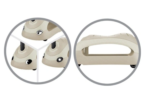 Baby Walker 2in1 Globber WALK N’ ROLL ECOLOGIC - coconut-46 Globber WALK N’ ROLL ECOLOGIC coconut — correpasillos 2 en 1-46 - imagen