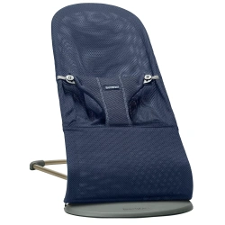 Крісло-шезлонг Bliss BabyBjörn сітка - Темно-синій - зображення
