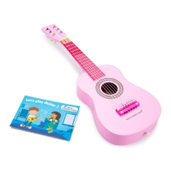 Guitarra de juguete New Classic Toys - Rosa - imagen