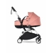 Універсальна коляска 3 в 1 Stokke YOYO³ + люлька Bassinet, текстиль та автокрісло BABYZEN - Ginger (шасі White)