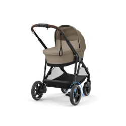 Універсальна коляска 2 в 1 Cybex e-Gazelle S - TPE Almond Beige - зображення