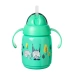 Чашка з трубочкою Tommee Tippee superstar con caña зелена, 300мл, 6+